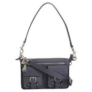 AIMEE Leather Saddle Up Mini Shoulder Bag